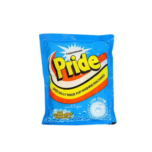 PRIDE DETERGENT POWDER WASHING MACHINE 40G 6S