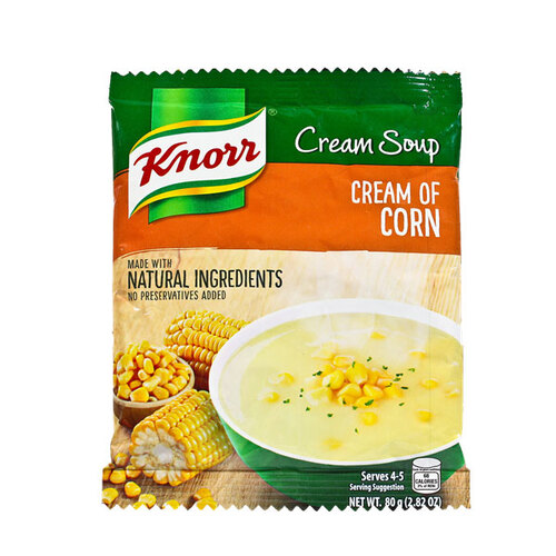 KNORR CREAM OF CORN SOUP 80G