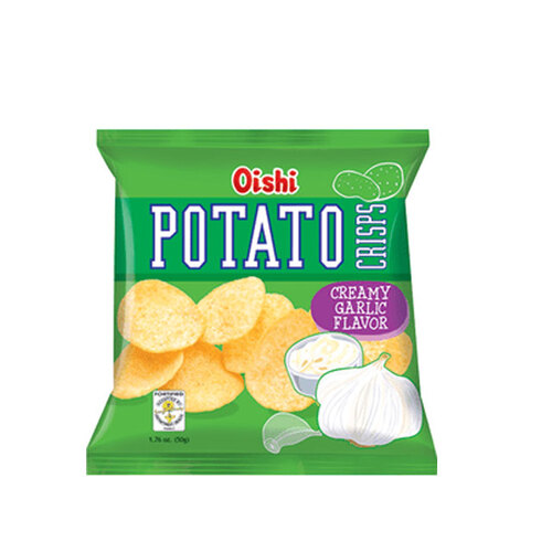 Potato Crisps Creamy Garlic 50gr