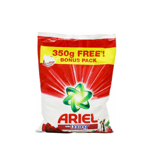 ARIEL DETERGENT POWDER W/ DOWNY PASSION 1.36KG