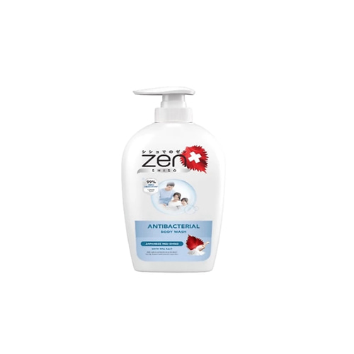 젠 시노 Zen Shiso Antibacterial Body Wash with Sea Salt 500ml