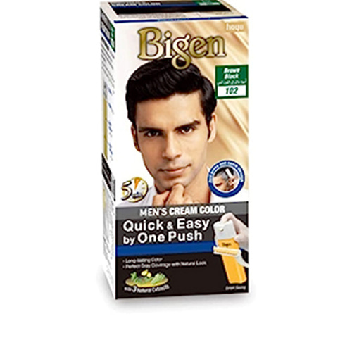 비겐콜 Bigen men's cream color brown black 80ml
