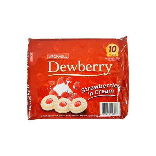 드루베리 딸기맛 Dewberry Stawberries 33gx10s