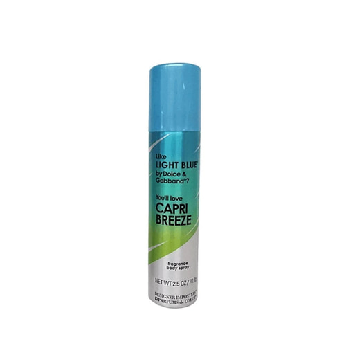 디자이너 바디 스프레이 Designer Imposters Capri Breeze Fragrance Body Spray 2.5oz