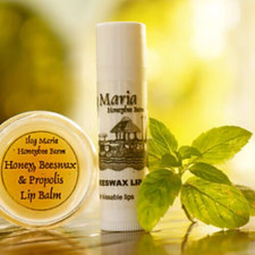 필리핀 일록마리아 Honey Mint Beeswax Lip Balm - 꿀 민트 밀랍 립밤 10ml