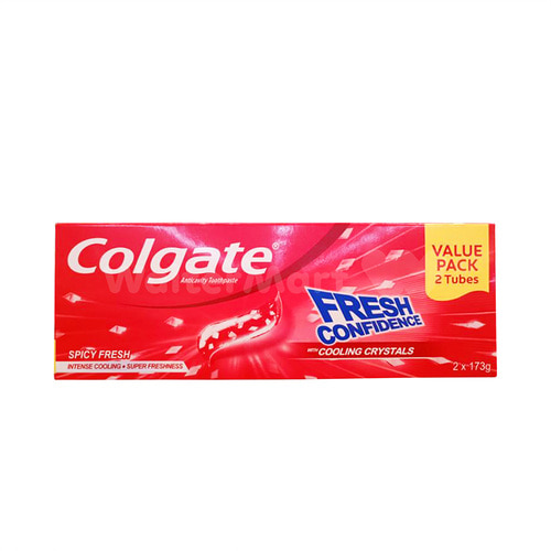 콜게이트 Colgate Toothpaste Spicy Fresh 173g x 2