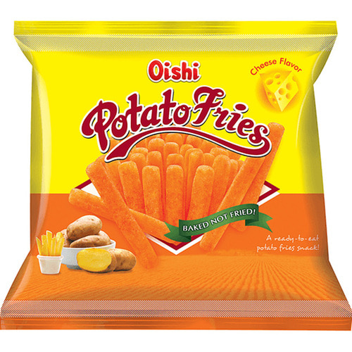 oishi potato fries cheese 오이쉬 포테이토 치즈 50g