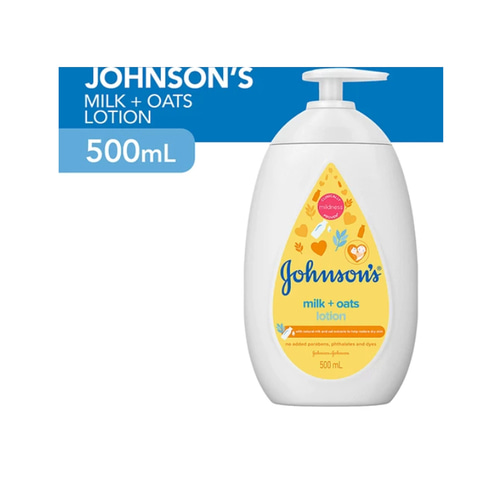 존슨즈 밀크 오츠 로션 Johnson's Milk + Oats Lotion | 500ml