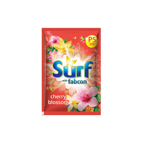 필리핀 세부 마닐라 세제 Surf Detergent Powder Cherry Blossom 50gr 1봉