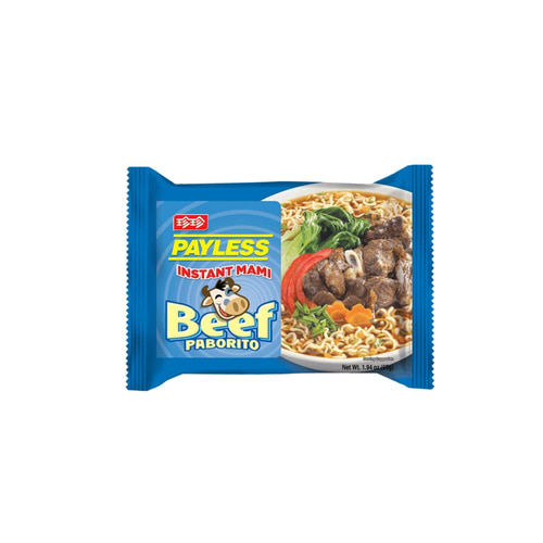 페이레스 인스탄트 마미 Payless Instant Mami Beef Paborito | 55g