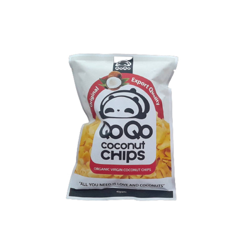 QOQO coconut chips 코코넛 칩 40g