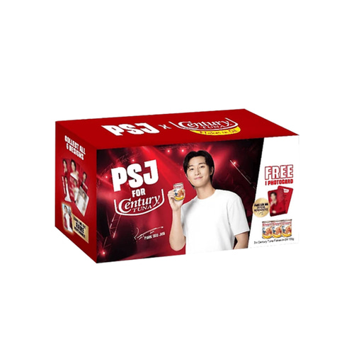 박서준 센츄리참치 PSJ Century Tuna 155g x 3개 박서준포토카드 증정