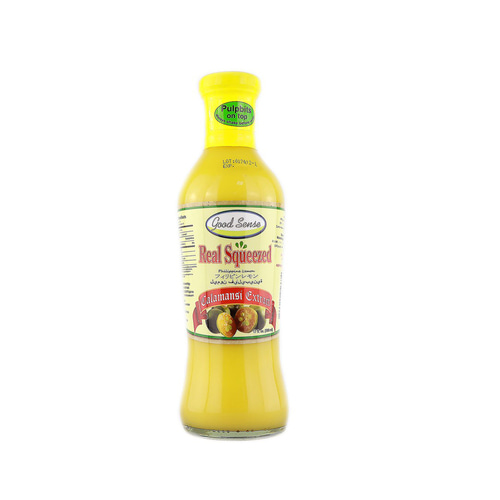 필리핀 깔라만시 착즙액 굿센스 Good Sense Real Squeezed Lemon Calamansi Extract 500 mL