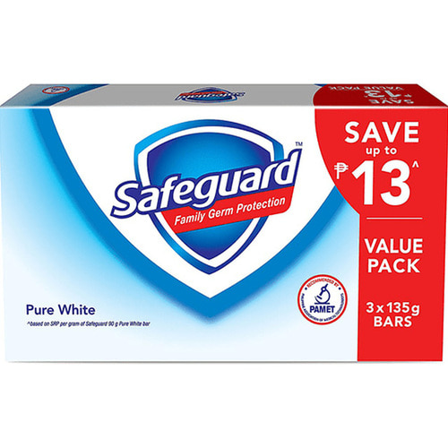 safeguard white soap 세이프 가드 화이트 비누 135g