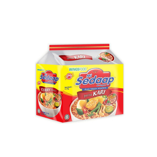 미 세답 Mi Sedaap Mi Sup Perisa Kari | 73g x 5pcs