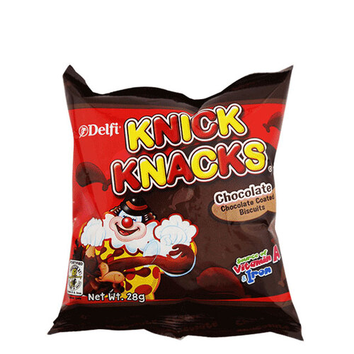 필리핀 초콜릿 과자 knick knacks 28g
