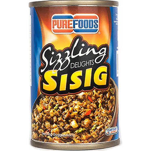purefoods sizzling sisig 퓨어푸드 시즐링 시식 150g