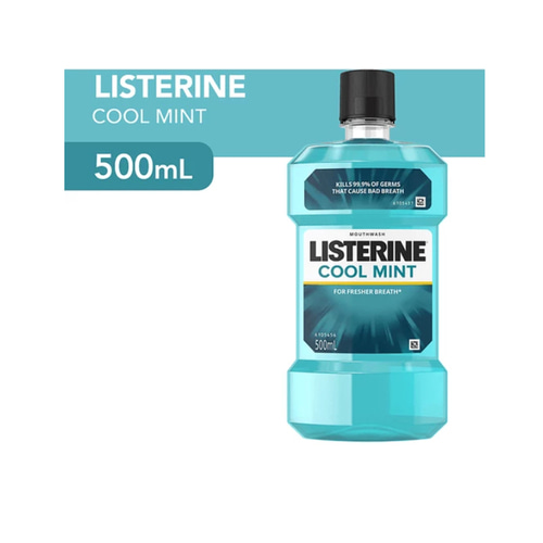 리스테린 쿨 민트 마우스워시 Listerine Cool Mint Mouthwash | 500ml