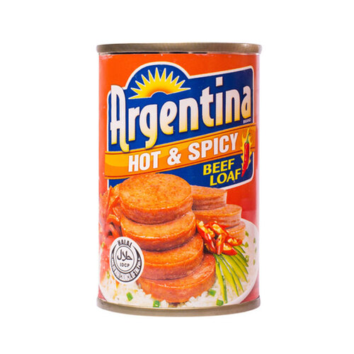 필리핀 Argentina Beef Loaf Hot & Spicy 150g