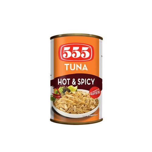 필리핀 555 Tuna Flakes Hot 155G
