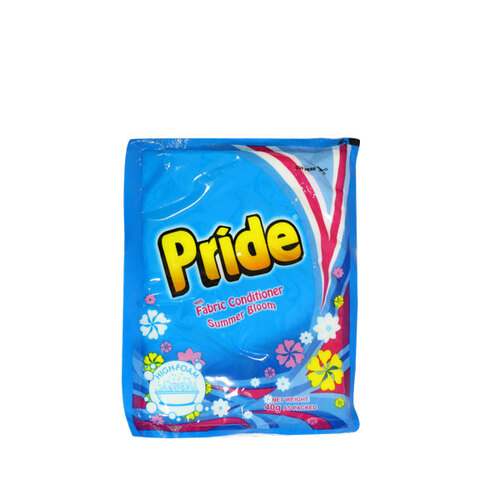 PRIDE DETERGENT POWDER W/ FABCON 40G 6S