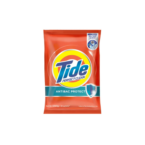 타이드 Tide Perfect Clean Antibac Protect Detergent Powder | 1510g