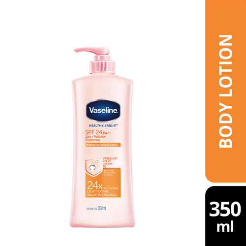 바세린 Vaseline healthy White spf24 350ml