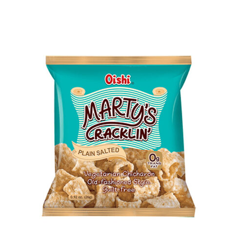 Martys Cracklin Plain Salted Flavor 26gr