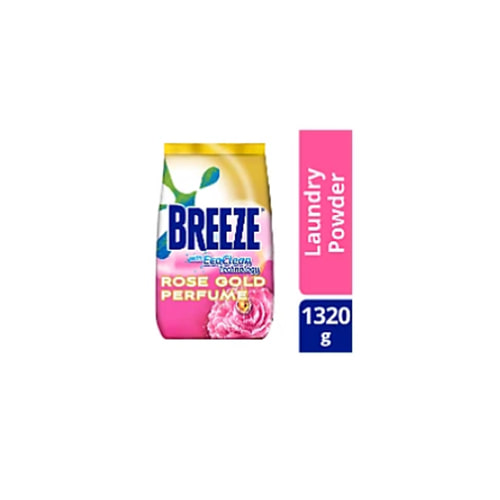 브리즈 Breeze Powder Detergent With Rose Gold Perfume | 1.32kg Pouch