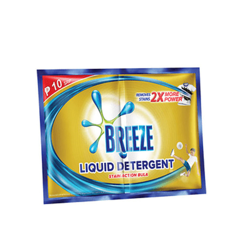 필리핀 세부 마닐라 세제 Breeze Detergent Liquid 64ml 1봉