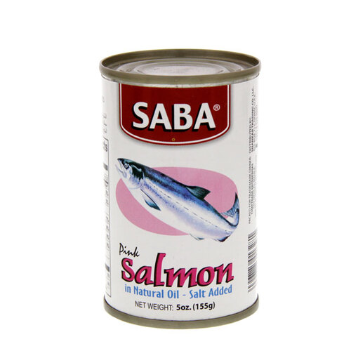 필리핀 Saba Pink Salmon Nat Oil 155G