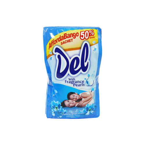 DEL FABRIC CONDITIONER SHOWER FRESH BLUE 22ML 6S