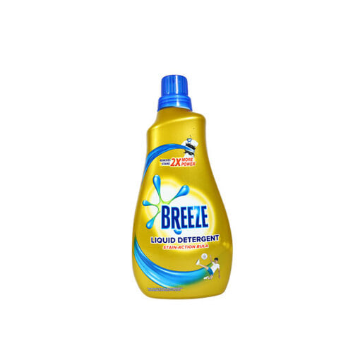 BREEZE LIQUID DETERGENT 1L BOTTLE
