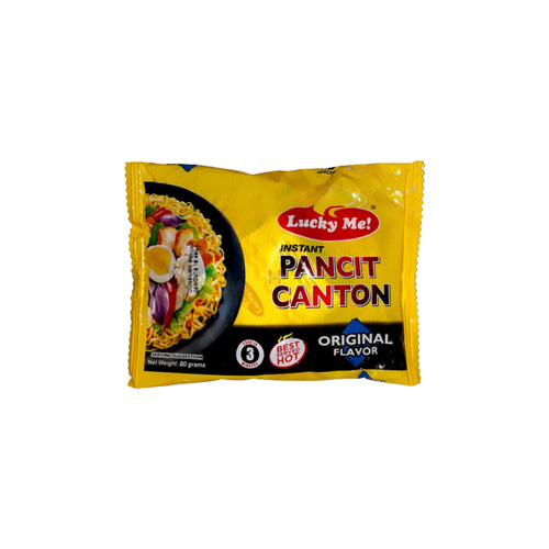 필리핀 잡채 럭키 미 판식 칸톤 Lucky Me Pancit Canton Original 80gr