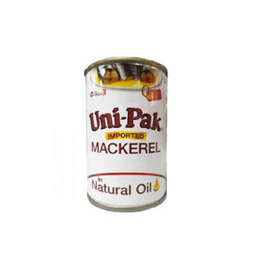 필리핀 Unipak Mackerel In Natural Oil 155G