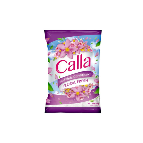 켈라 Calla Floral Fresh Powder Detergent with Fabric Conditioner 45g | 6s