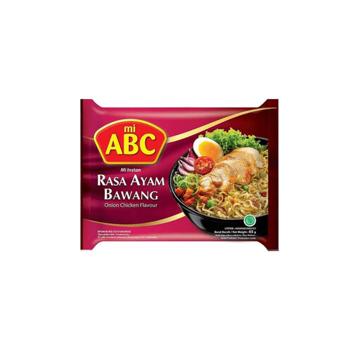 어니언 치킨 누들 Abc Onion Chicken Noodle 65g
