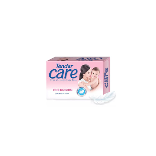 텐더 케어 베쓰 솝 Tender Care Hypoallergenic Baby Bath Soap Pink Blossom | 115g