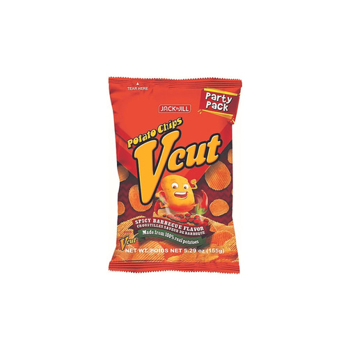 잭엔질 포테이토 칩스 Jack 'n Jill Potato Chips V Cut Spicy Barbecue | 155g