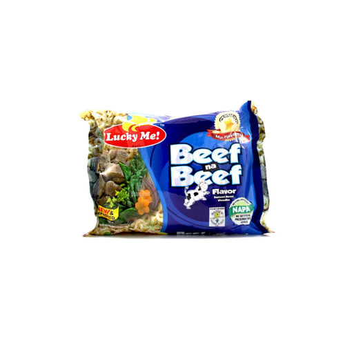 필리핀 Lucky Me Mami (Beef flavor) 55g