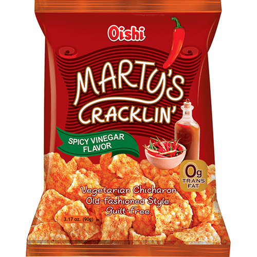 oishi martys cracklin spicy  오이시 마티스 스파이시90g