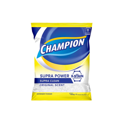 챔피온 Champion Original Supra Clean Detergent Powder | 400g