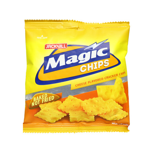 잭 앤 질 매직 칩 치즈맛 과자 Jack N Jill Magic Chips Cheese 28g
