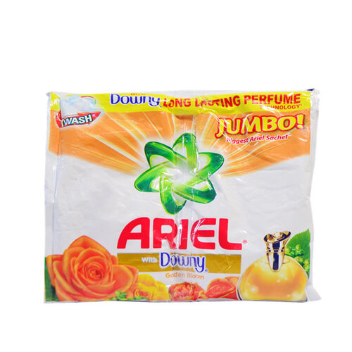 ARIEL DETERGENT POWDER W/ DOWNY GOLDEN BLOOM 66G 6S