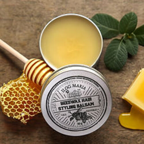 필리핀 일록마리아 Beeswax Hairstyling Balsam - 밀랍 헤어 스타일링 밤 30g