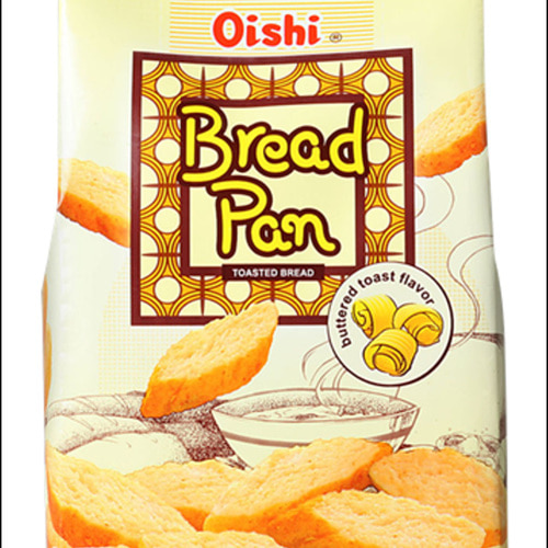 오이쉬 Oishi Bread pan toasted garlicflav 42g