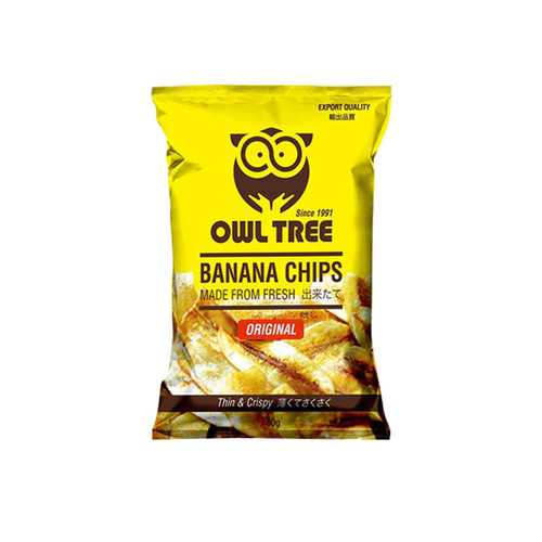 오울트리 바나나 칩 OWL TREE Banana chips 오리지널 어니언