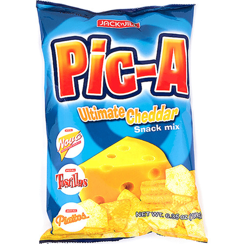 pic-a ultimate cheddar chips 피카 얼티메이트180g