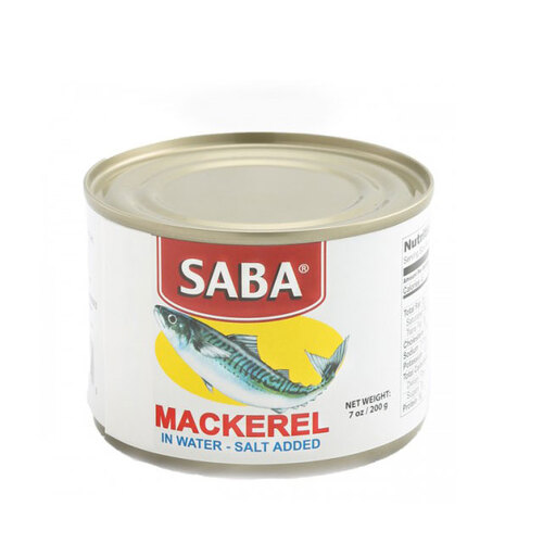 필리핀 Saba Mackerel Nat. Oil 200G