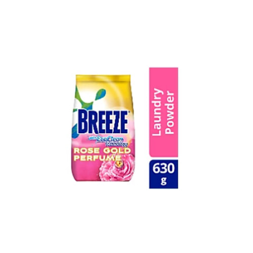 브리즈 Breeze Powder Detergent With Rose Gold Perfume | 630g Pouch